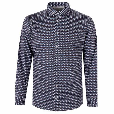 BROOKSFIELD RECORD L/S BUSINESS SHIRT-sale clearance-BIGGUY.COM.AU