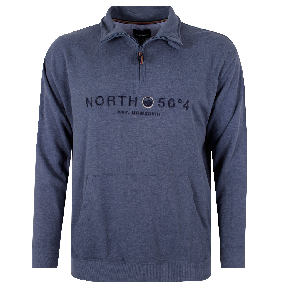 NORTH 56° 1998 ¼ ZIP SWEAT TOP