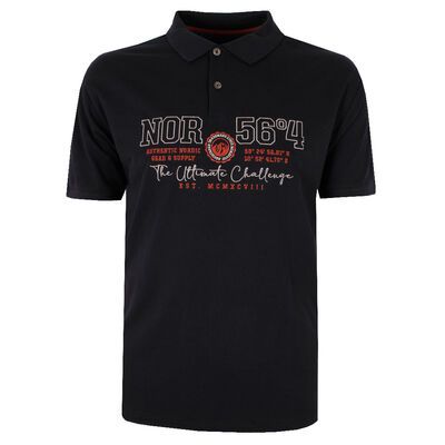 NORTH 56° CHALLENGE PIQUE POLO-sale clearance-BIGGUY.COM.AU