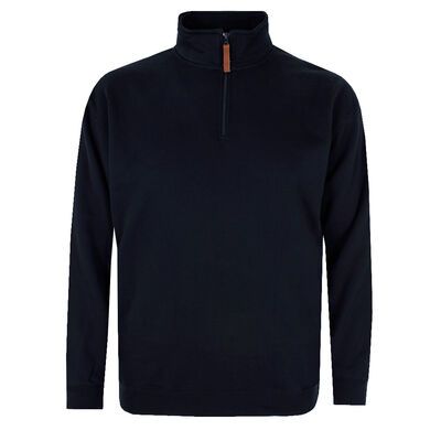 PILBARA ¼ ZIP PULLOVER-fleecy tops & hoodies-BIGGUY.COM.AU