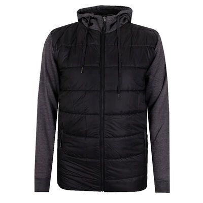 KAM TALL FIT HYBRID HOODIE JACKET-tall range-BIGGUY.COM.AU