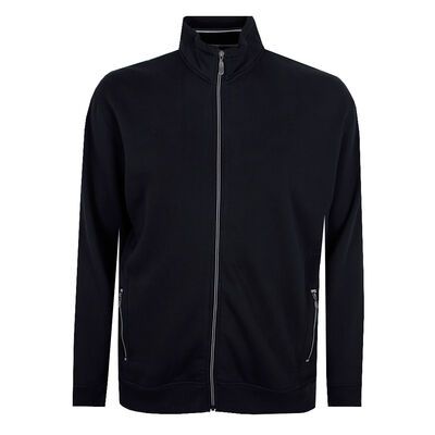 BACKBAY SUBTLE FLEECE LINED ZIP SWEAT TOP-sale clearance-BIGGUY.COM.AU
