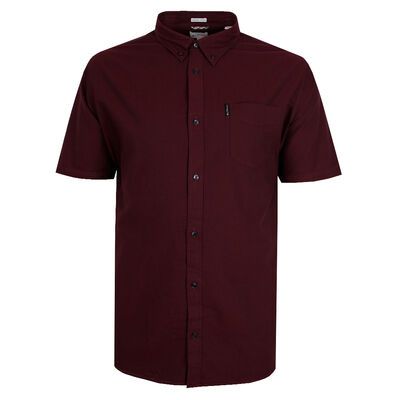 BEN SHERMAN OXFORD S/S SHIRT-shirts casual & business-BIGGUY.COM.AU