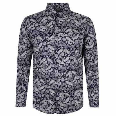 JIMMY STUART AMEOBA PAISELY L/S SHIRT-sale clearance-BIGGUY.COM.AU