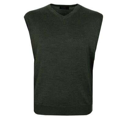 ANSETT MERINO V NECK VEST-knitwear-BIGGUY.COM.AU