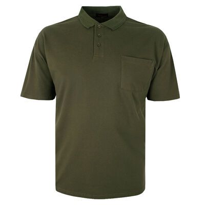 BRONCO PIQUE POLO SHIRT-big mens basics-BIGGUY.COM.AU