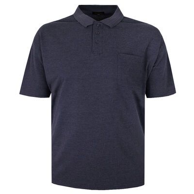 BRONCO PIQUE POLO SHIRT-big mens basics-BIGGUY.COM.AU