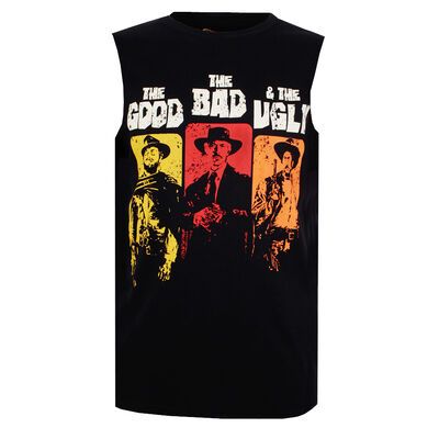 BRONCO GOOD BAD UGLY TANK TOP-tshirts & tank tops-BIGGUY.COM.AU