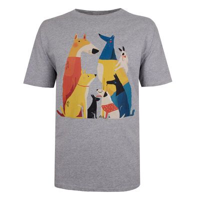 BRONCO 7 DOG T-SHIRT-tshirts & tank tops-BIGGUY.COM.AU