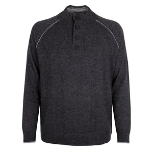 GAZMAN RAGLAN WOOL BLEND KNIT PULLOVER