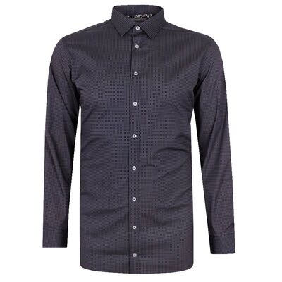 BROOKSFIELD CIRCLE-HOME TALL L/S BUSINESS SHIRT-tall range-BIGGUY.COM.AU