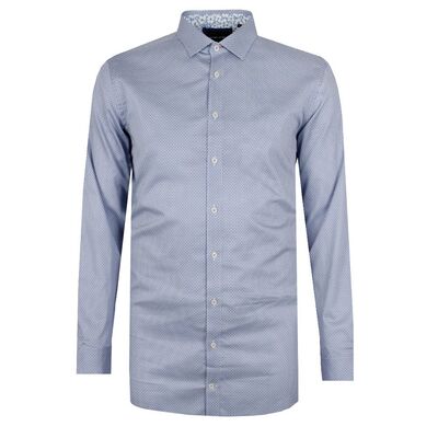 BROOKSFIELD CIRCLE-CEL TALL L/S BUSINESS SHIRT -tall range-BIGGUY.COM.AU