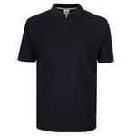 JACK & JONES TEX ZIP POLO -new arrivals-BIGGUY.COM.AU