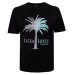 JACK & JONES GRADIENT PALM T-SHIRT-new arrivals-BIGGUY.COM.AU