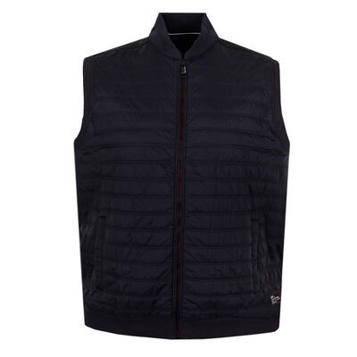 CASA MODA PUFF SLEEVELESS VEST -sleeveless vests-BIGGUY.COM.AU
