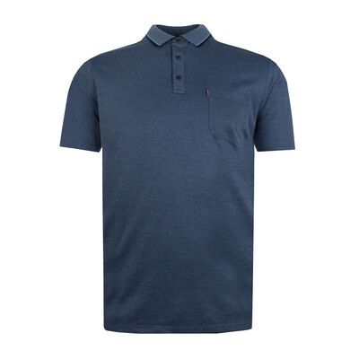 CASA MODA BIRDSEYE POLO-polos-BIGGUY.COM.AU