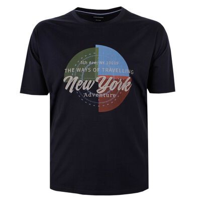 CASA MODA NY TRAVEL T-SHIRT-tshirts & tank tops-BIGGUY.COM.AU