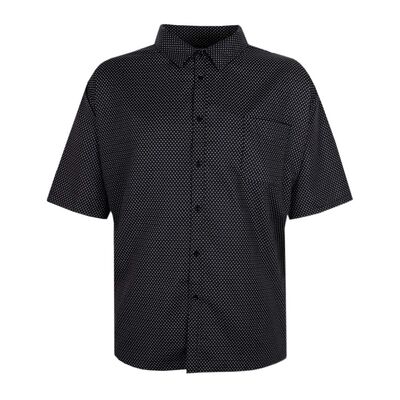 CIPOLLINI 122 GEO S/S SHIRT-shirts casual & business-BIGGUY.COM.AU