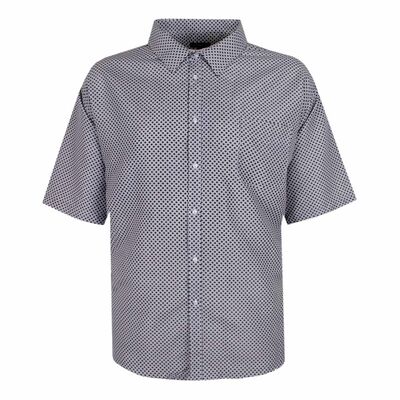 CIPOLLINI 93-123 GEO S/S SHIRT-shirts casual & business-BIGGUY.COM.AU