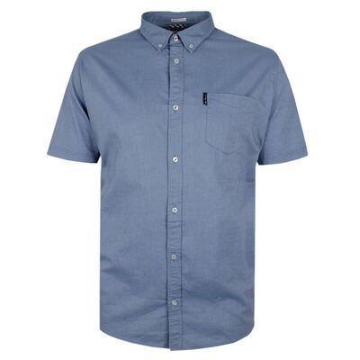 BEN SHERMAN SIGNATURE OXFORD S/S SHIRT-shirts casual & business-BIGGUY.COM.AU