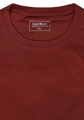 GAZMAN BASIC CREW 22 S/S T-SHIRT-tshirts & tank tops-BIGGUY.COM.AU