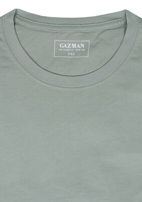 GAZMAN BASIC CREW 22 S/S T-SHIRT-tshirts & tank tops-BIGGUY.COM.AU