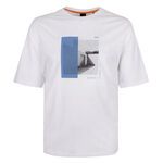 HUGO BOSS WHITE BARRAGAN T-SHIRT-new arrivals-BIGGUY.COM.AU