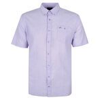 RAGING BULL CASUAL LINEN BLEND S/S SHIRT-new arrivals-BIGGUY.COM.AU