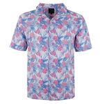 RAGING BULL PINK FLORAL S/S SHIRT-new arrivals-BIGGUY.COM.AU