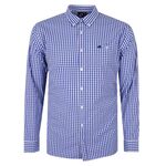 RAGING BULL GINGHAM POCKET L/S SHIRT-new arrivals-BIGGUY.COM.AU