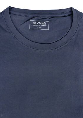 GAZMAN BASIC CREW 22 S/S T-SHIRT-tshirts & tank tops-BIGGUY.COM.AU
