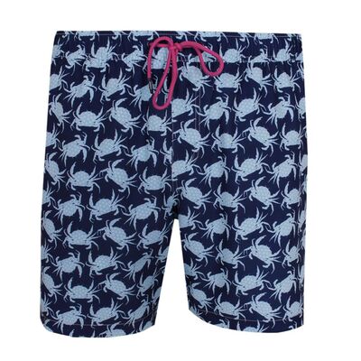 GAZMAN BLUE CRAB SWIMSHORTS-sale clearance-BIGGUY.COM.AU