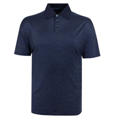 BRONCO STRIPE PERFORM STRETCH POLO-polos-BIGGUY.COM.AU