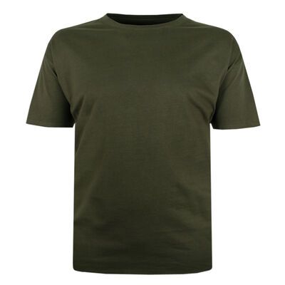 BRONCO PLAIN T-SHIRT -big mens basics-BIGGUY.COM.AU