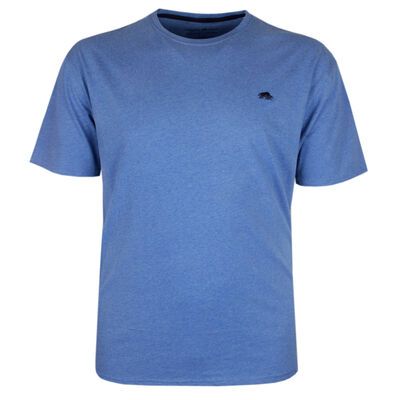 RAGING BULL MARLE & PLAIN T-SHIRT-big mens basics-BIGGUY.COM.AU