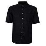 BACKBAY .225 PLAIN LINEN S/S SHIRT-new arrivals-BIGGUY.COM.AU