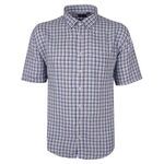 BACKBAY CHECK 219 LINEN S/S SHIRT-new arrivals-BIGGUY.COM.AU