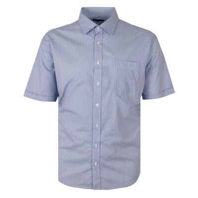 BLUE HORIZON 664 GEO S/S SHIRT -sale clearance-BIGGUY.COM.AU