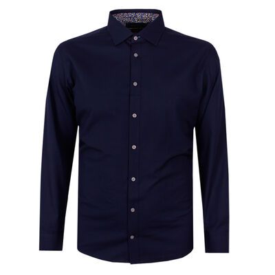 BROOKSFIELD 88 TEX L/S BUSINESS SHIRT-shirts casual & business-BIGGUY.COM.AU