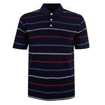 BERTINI 411 STRIPE PIQUE POLO-new arrivals-BIGGUY.COM.AU