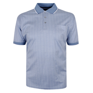BACKBAY DOT-LINE MERCERIZED POLO