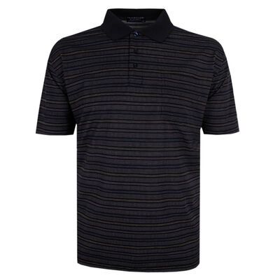 TRADEWINDS FINE STRIPE POLO-sale clearance-BIGGUY.COM.AU