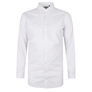 BROOKSFIELD TEX WHITE TALL L/S BUSINESS SHIRT