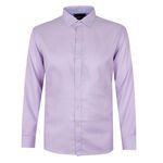 BROOKSFIELD 587 LILAC L/S BUSINESS SHIRT-new arrivals-BIGGUY.COM.AU