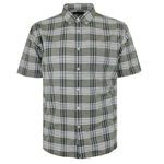 GAZMAN SLUB 5036 CHECK S/S SHIRT-new arrivals-BIGGUY.COM.AU