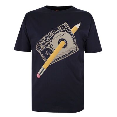 BRONCO CASSETTE TAPE T-SHIRT-tshirts & tank tops-BIGGUY.COM.AU