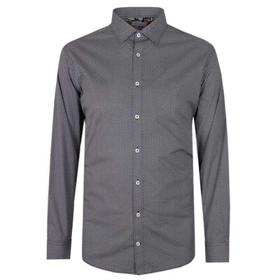 BROOKSFIELD EYE TALL L/S BUSINESS SHIRT-tall range-BIGGUY.COM.AU