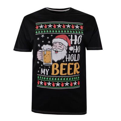 KAM HOLD MY BEER T-SHIRT-sale clearance-BIGGUY.COM.AU