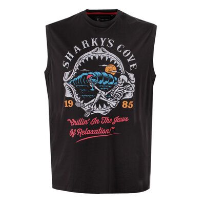 KAM PIRATE MUSCLE TANK TOP-tshirts & tank tops-BIGGUY.COM.AU