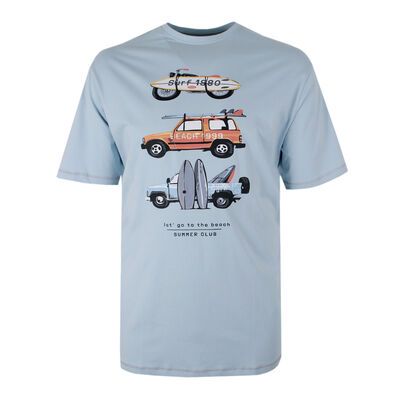KAM SUMMER CLUB T-SHIRT-sale clearance-BIGGUY.COM.AU